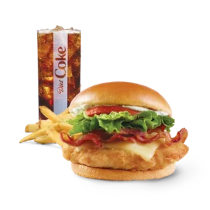 Asiago Ranch Chicken Club Combo for Lunch/dinner at Wendy's