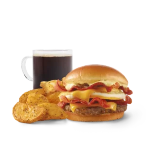 Breakfast Baconator Combo