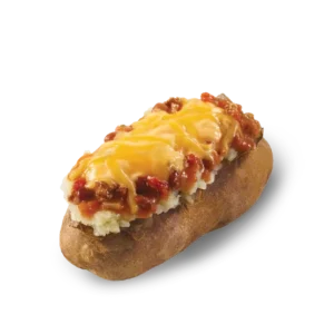 Chili & Cheese Baked Potato