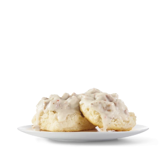 Sausage Gravy Biscuit from Wendy's breakfast menu