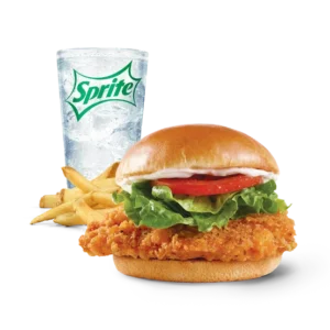 Spicy Chicken Sandwich Combo Meal